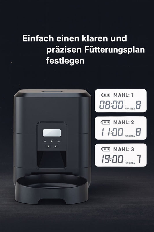 Smart Futterspender für Hunde & Katzen
